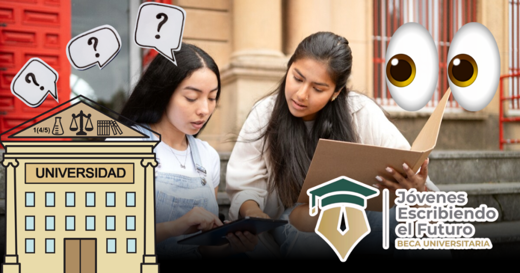 Revelan por qué varias universidades quedaron fuera de la beca Jóvenes Escribiendo el Futuro.