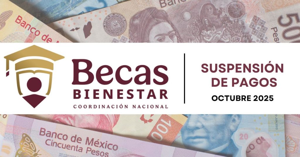 Becas Bienestar suspensión pagos octubre 2025