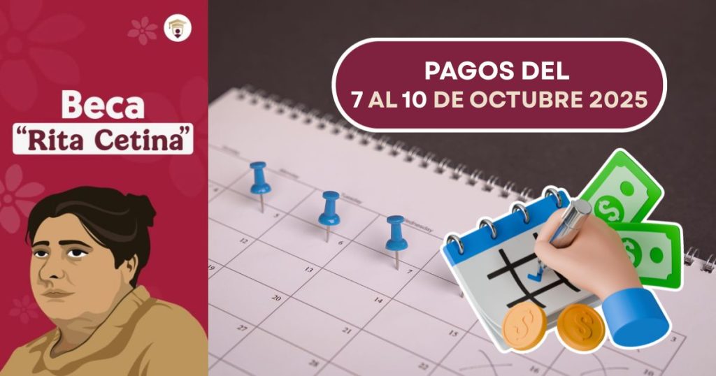 Del 7 al 10 de octubre depositan la Beca Rita Cetina a estos alumnos
