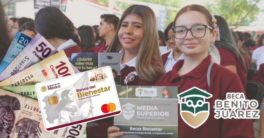 Estudiantes que cobran hoy 20 de octubre la Beca Benito Juárez