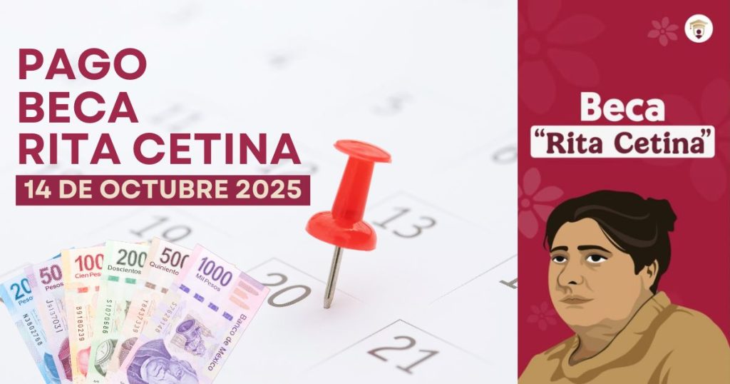 Hoy martes 14 de octubre pagan la Beca Rita Cetina a estos estudiantes