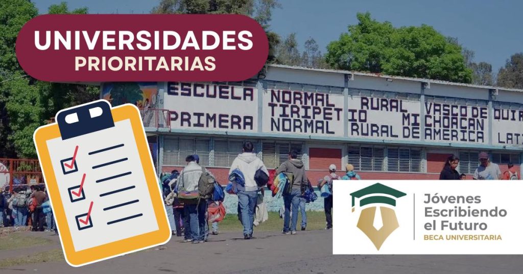Estas son las universidades prioritarias para la Beca Jóvenes Escribiendo el Futuro 2025