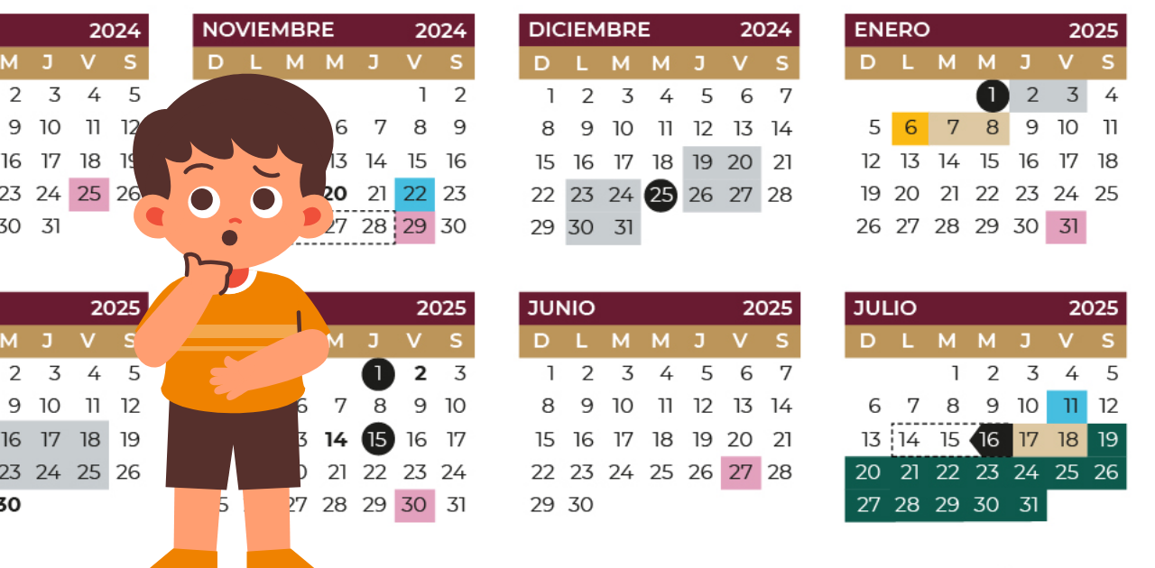 SEP cambia calendario escolar