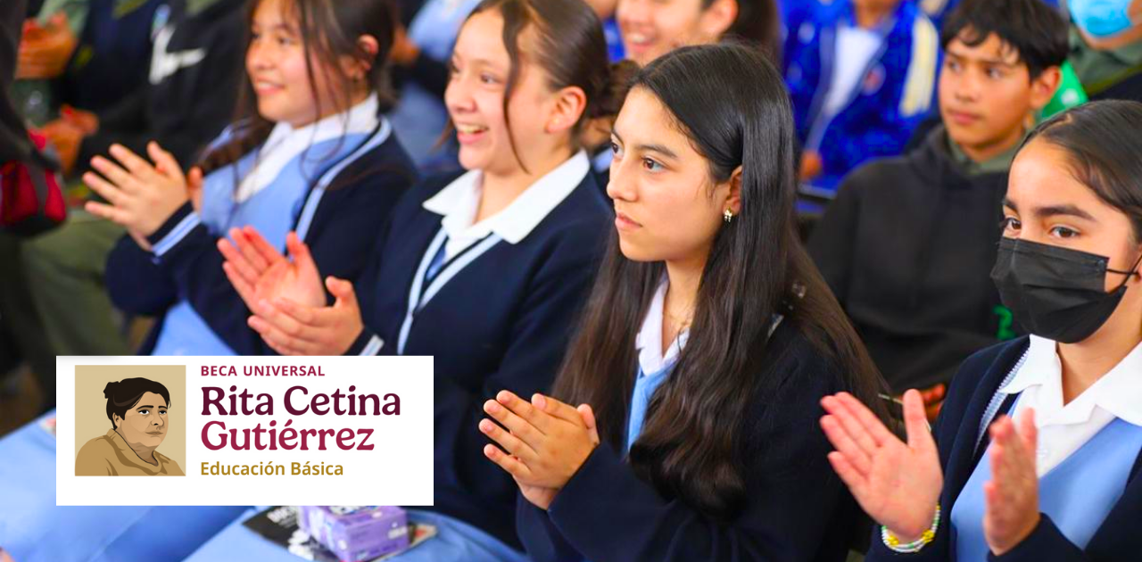 Estudiantes que les toca registro de la Beca Rita Cetina de forma presencial