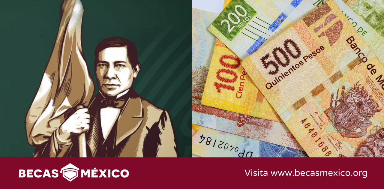 Alumnos que cobran hoy 4 de Diciembre la Beca Benito Juárez