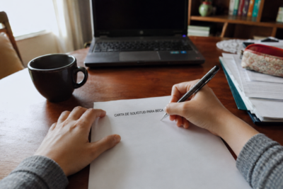 carta para solicitar una beca
