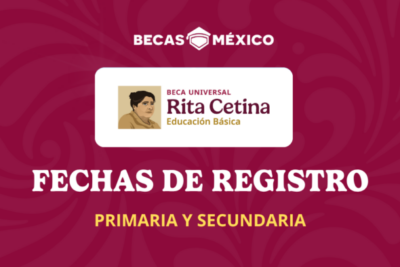nuevas fechas registro beca rita cetina 2026