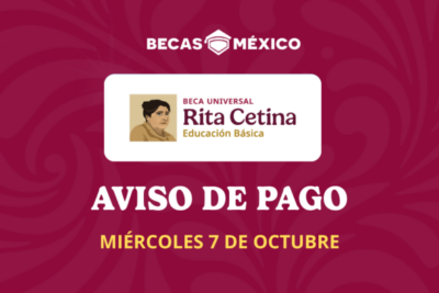 estudiantes pago beca rita cetina 7 octubre 2026