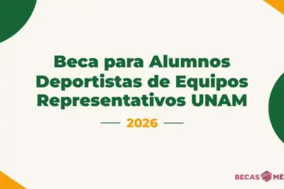 Beca para Alumnos Deportistas de Equipos Representativos UNAM