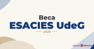 Beca ESACIES UdeG