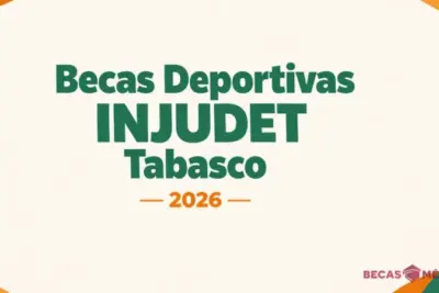 Becas Deportivas INJUDET Tabasco