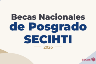 Becas Nacionales de Posgrado SECIHTI