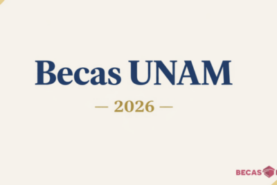 Becas UNAM 2026