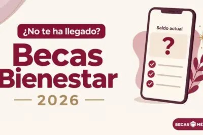 Portada: Becas Bienestar 2026, ¿no te ha llegado tu beca?